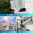 210 LED Solar Motion Sensor Light - Super Bright Outdoor Security Wall Lamp