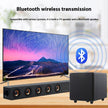 Active Subwoofer - 50W Wall-Mounted 6-Inch Home Theater Bass Speaker