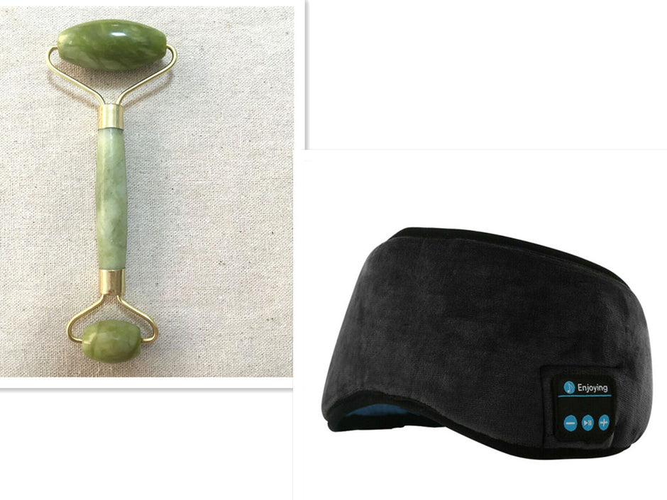 Bluetooth Sleep Mask - Wireless Music Eye Mask for Travel & Sleep