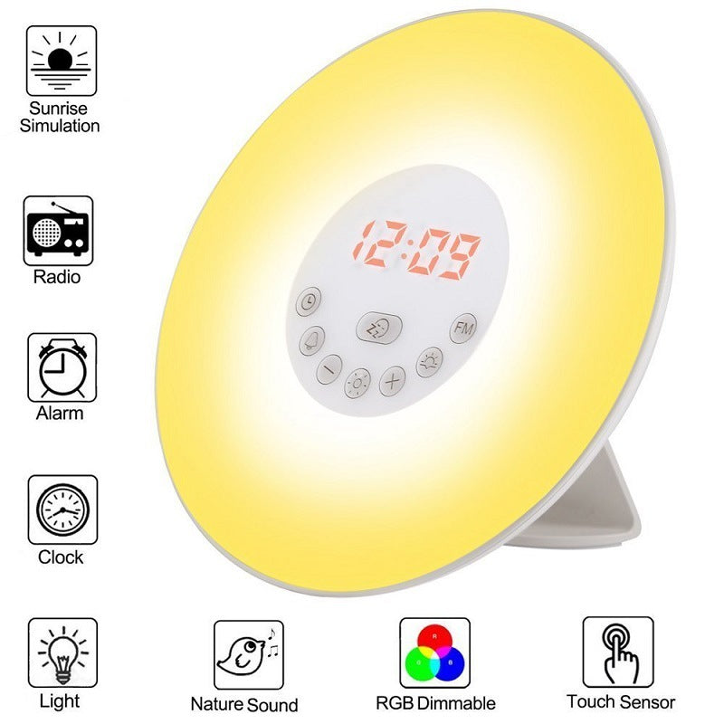 Sunrise Alarm Clock - Wake-Up Light with Sunset Simulation