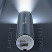 LED Flashlight Power Bank - 5000mAh Portable Charger with Light