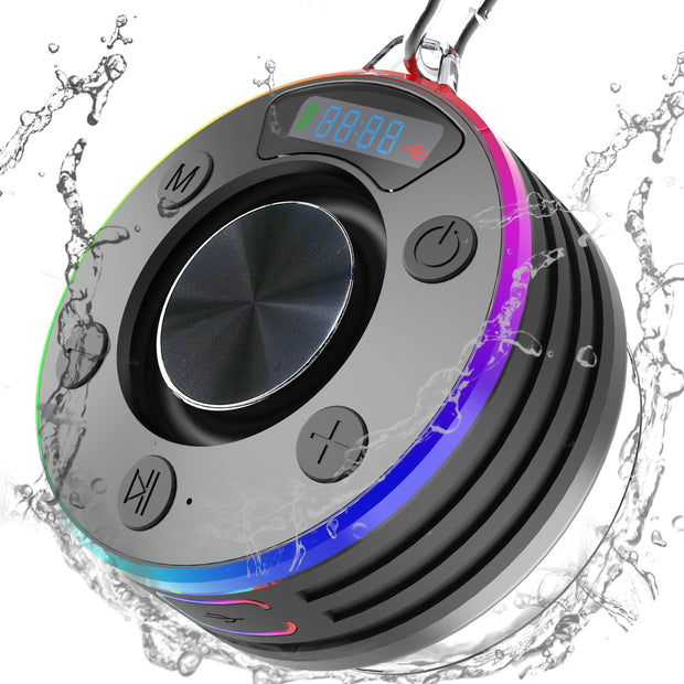 Waterproof Bluetooth Speaker - Mini Portable Shower Speaker