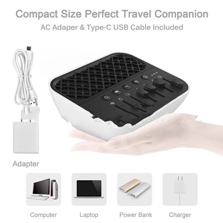 White Noise Machine - Fan Sounds & Natural Audio for Sleep
