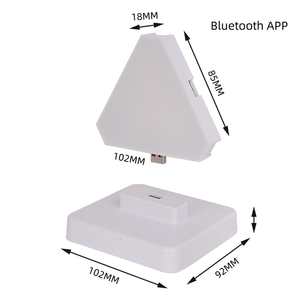 Gaming Ambient Light - RGB Three-Side Quantum Lamp with App Control