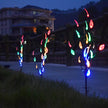 Solar Leaf Lawn LED String Lights - Waterproof Outdoor Decor