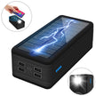 Solar Wireless Power Bank - High Capacity Portable Charger with Solar Panel