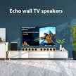 Active Subwoofer - 50W Wall-Mounted 6-Inch Home Theater Bass Speaker