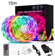 RGB LED Strip Lights - 5050 Flexible Tape for Room & TV Decor