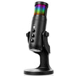 RGB USB Condenser Microphone - Gaming & Streaming Mic with LED
