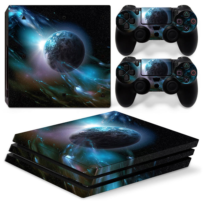 PS4 Pro Vinyl Skin Sticker - Console & Controller Protective Decal Set