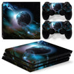 PS4 Pro Vinyl Skin Sticker - Console & Controller Protective Decal Set
