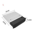 Under Desk Storage Box - Hidden Desktop Drawer Organizer