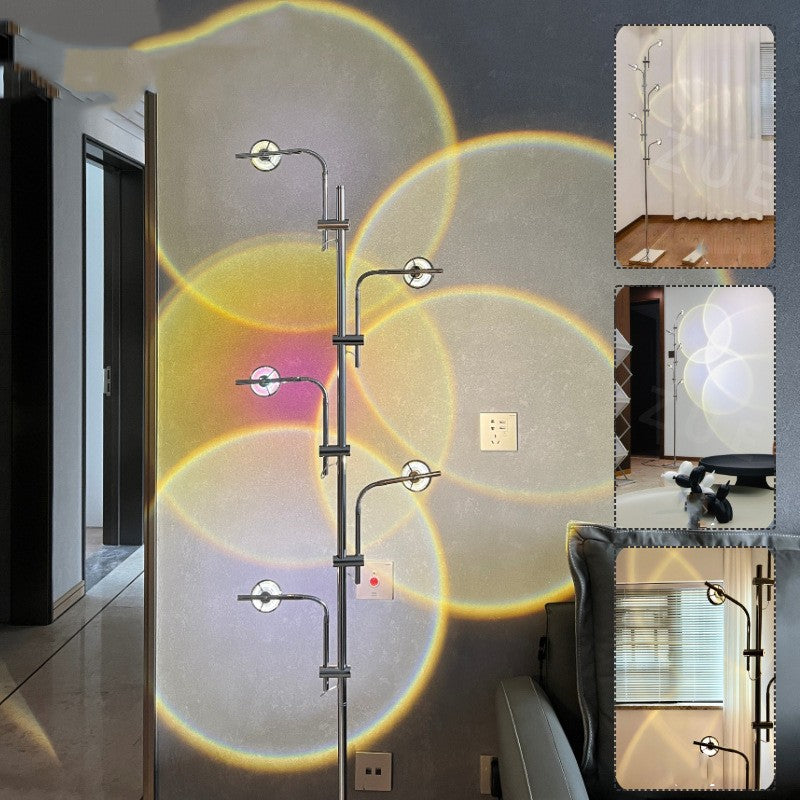 Sunset Floor Lamp - LED Ambient Lighting with Remote Control