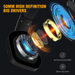 RGB Gaming Headset - Wired PC PS4 Headphones with Microphone