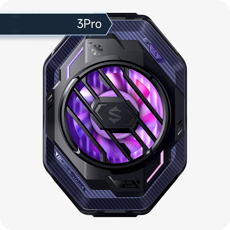 Gaming Phone Cooler - Semiconductor Cooling Fan with RGB Lights