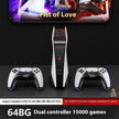 M5 Retro Handheld Game Console - Classic Gaming with Dual Controllers