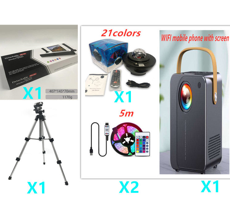 TV Soundbar System - 20W Bluetooth Speaker with Remote Control