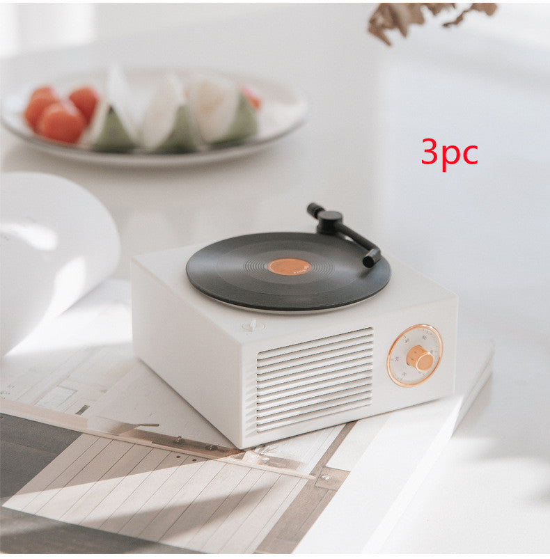 Retro Phonograph Bluetooth Speaker - Vintage Design Wireless Audio