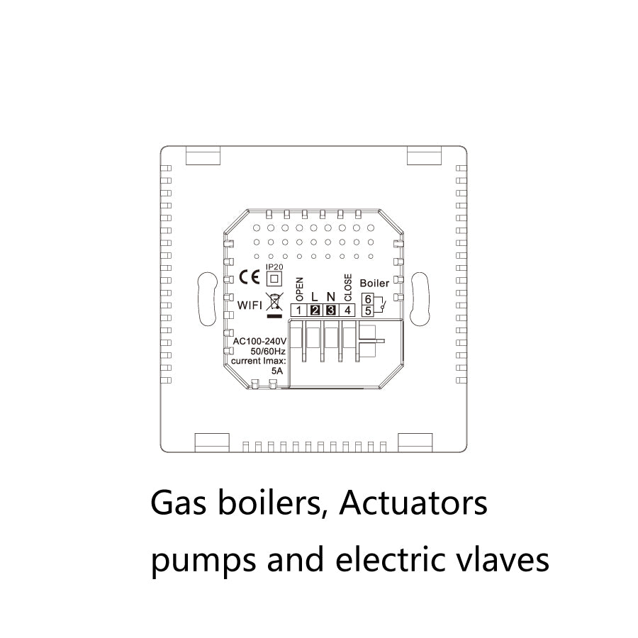 Programmable Floor Heating Thermostat with Remote Control - Hydropower & Electric