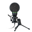 USB Condenser Microphone - Desktop Tripod with Pop Filter