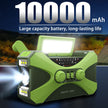 Emergency Radio Power Bank - 3-in-1 Solar Hand Crank AM/FM/NOAA
