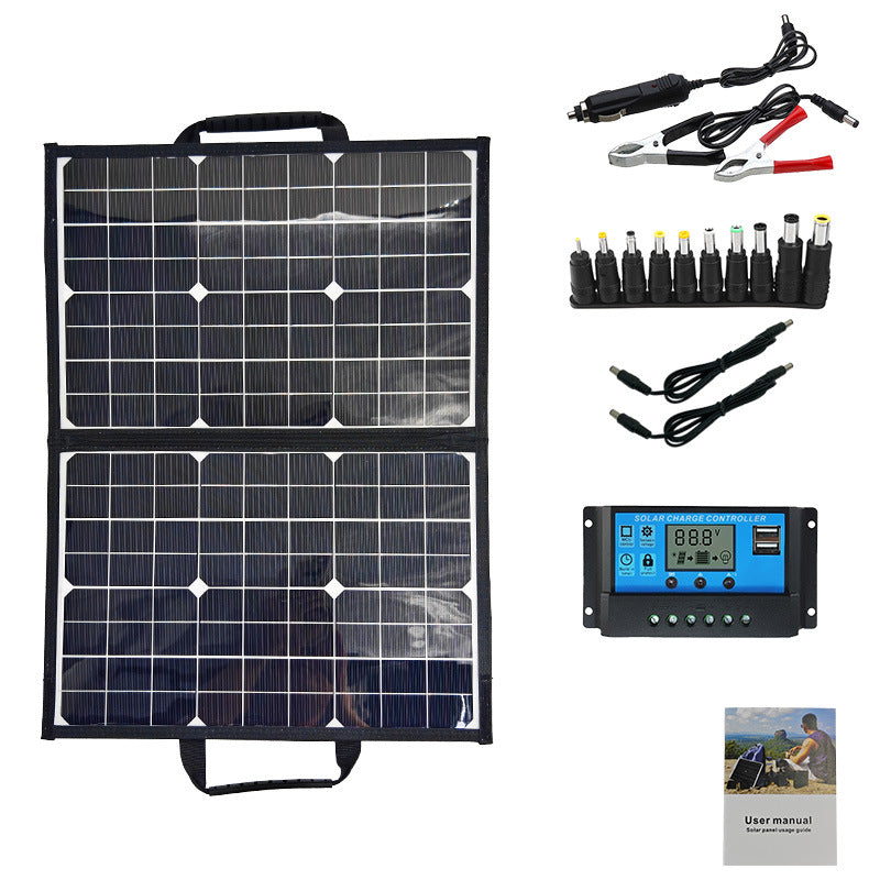 40W Portable Solar Panel Charger - Foldable Solar Power for Camping