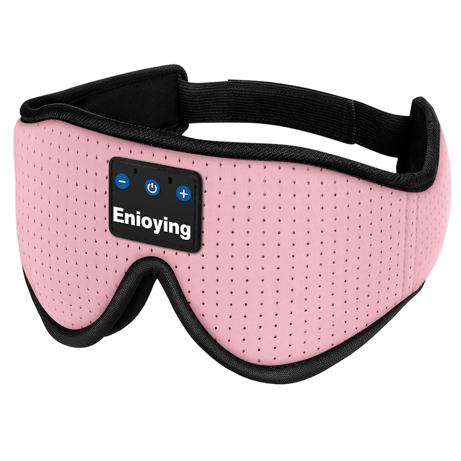 3D Bluetooth Sleep Mask - Wireless Music & Calls with 14Hr Battery