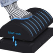Adjustable Memory Foam Foot Rest - Ergonomic Leg Pillow with Riser