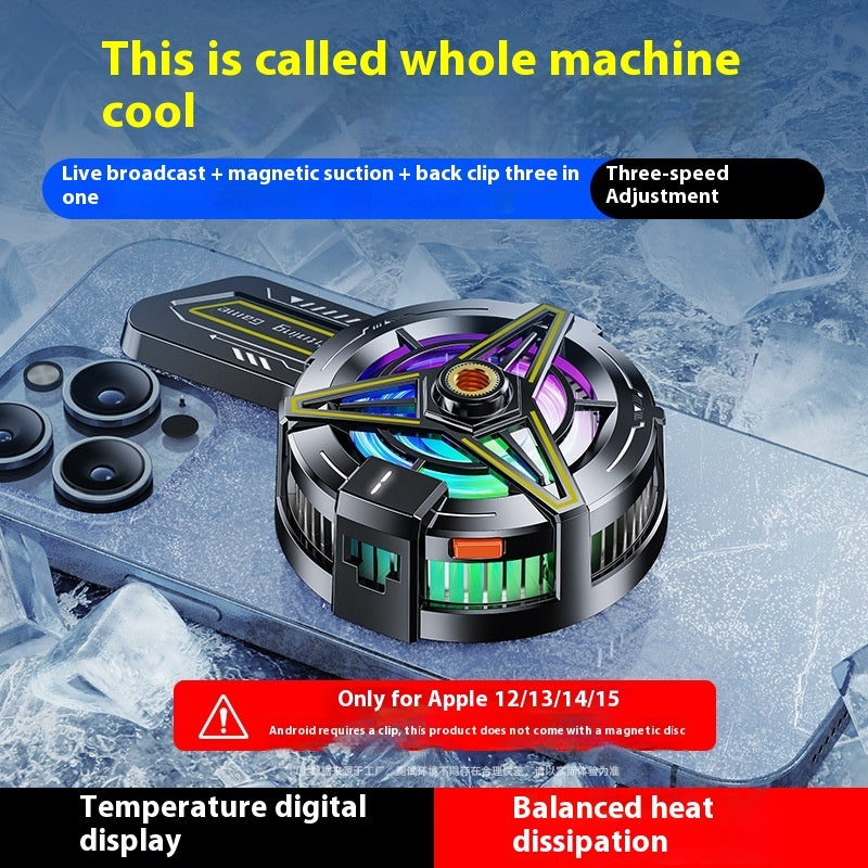 Mobile Phone Cooling Fan - Semiconductor Radiator with Magnetic Mount