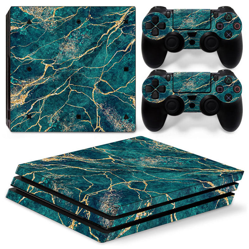 PS4 Pro Vinyl Skin Sticker - Console & Controller Protective Decal Set