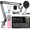 Professional Streaming Microphone Kit - Complete Broadcast Bundle