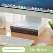 Desktop Monitor Riser with Drawers - Multi-Tier Storage Organizer