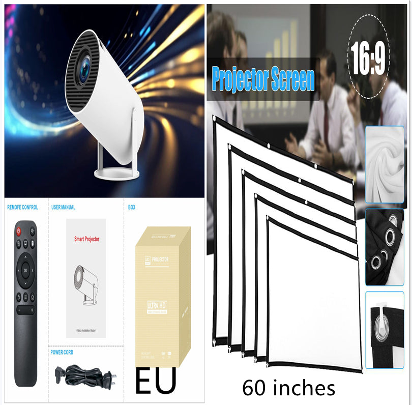 HY300 Pro Projector - Portable Home Theater Entertainment System