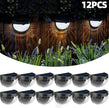 Solar Fence Lights 6-Pack - Waterproof LED Deck Step Lights | IP65 Outdoor Post Wall Lighting