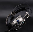 Professional Gaming Headset - Vibration RGB LED with Memory Foam