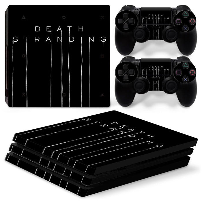 PS4 Pro Vinyl Skin Sticker - Console & Controller Protective Decal Set