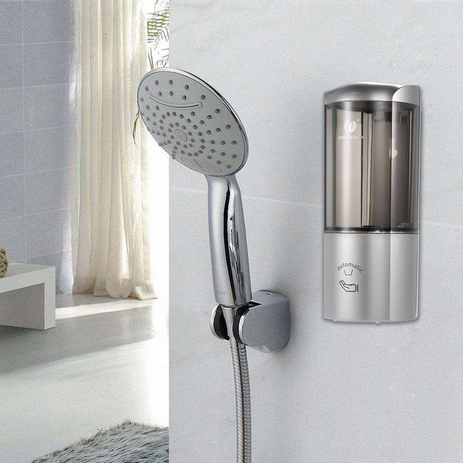 Wall-Mounted Automatic Soap Dispenser - 650ml Touchless Infrared Sensor IPX5 Waterproof