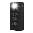 Solar Wireless Power Bank - High Capacity Portable Charger with Solar Panel