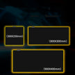 RGB LED Gaming Mouse Pad - Oversized Luminous Desk Mat with Multiple Lighting Colors