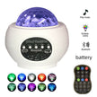 Star Ocean Wave Projector - Galaxy Night Light with Bluetooth Speaker