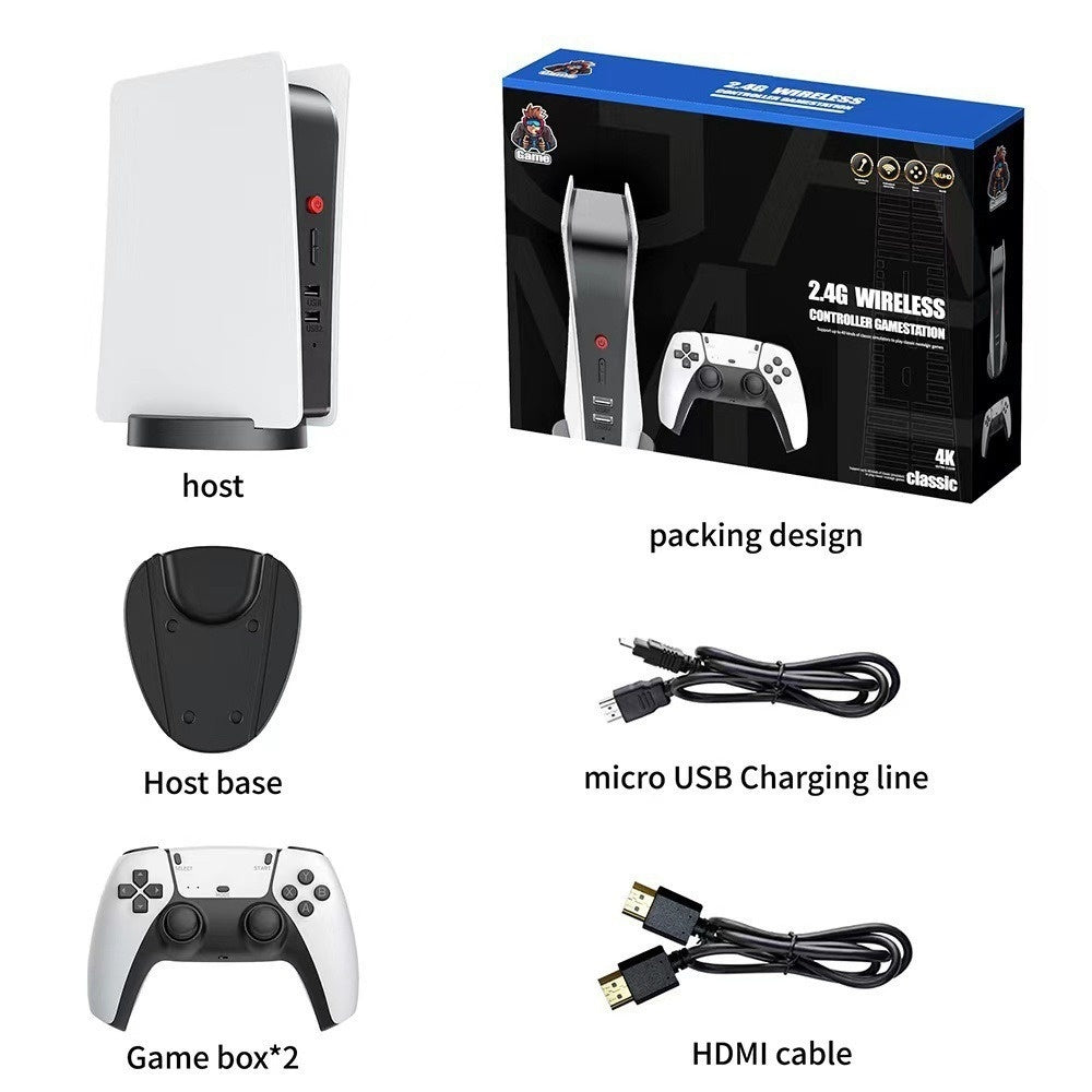 M5 Retro Handheld Game Console - Classic Gaming with Dual Controllers