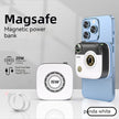 Retro Camera Wireless Power Bank - 10000mAh Magnetic Charger