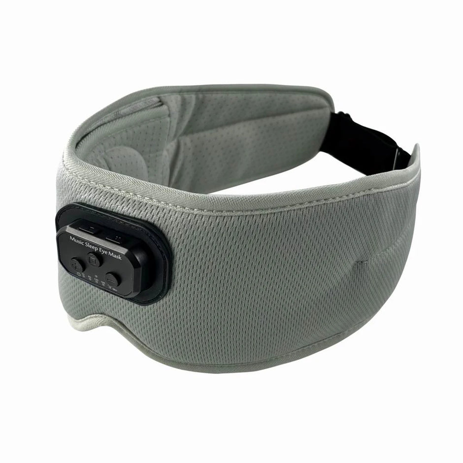Bluetooth Sleep Mask - 3D Ice Silk with White Noise & Music