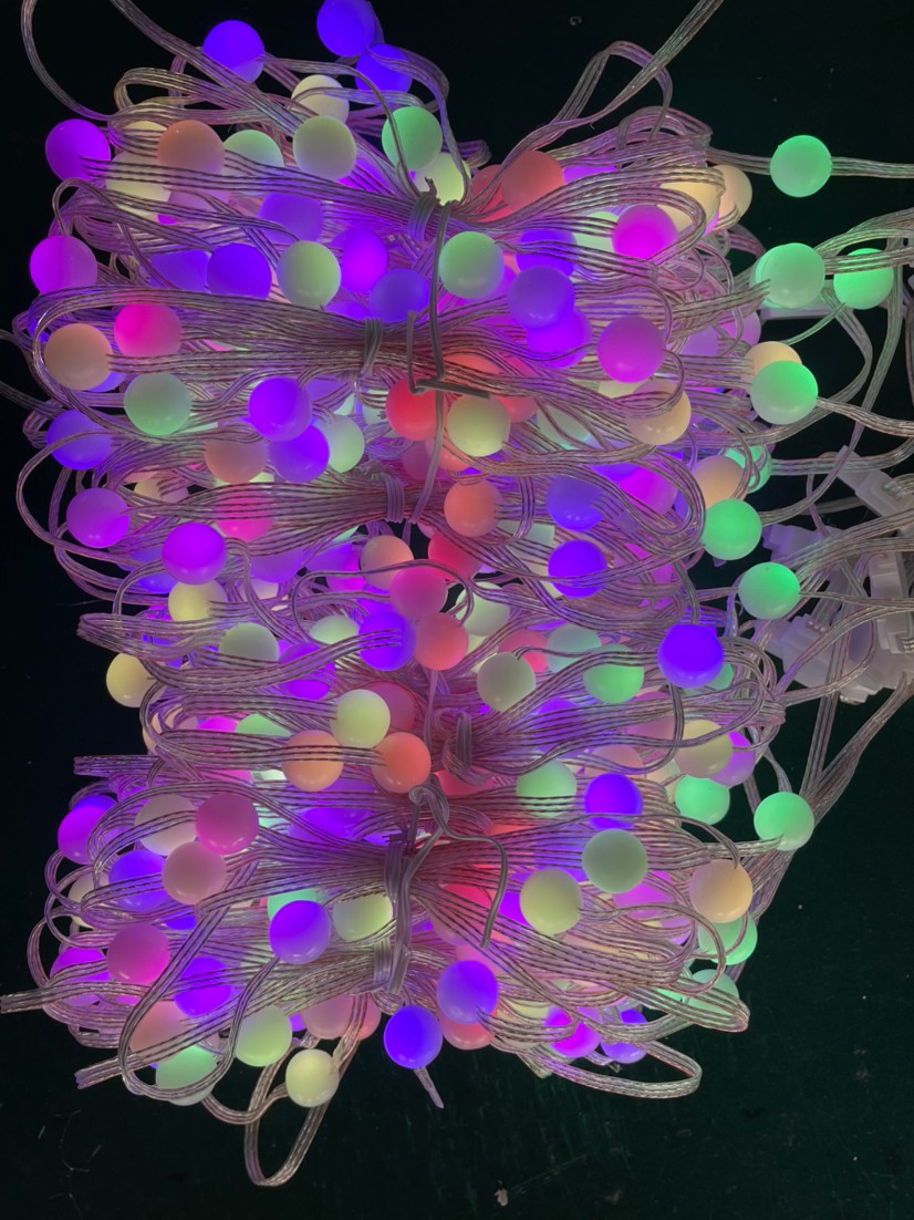 Smart LED RGB Curtain String Lights - 400 LEDs Bluetooth APP Control | Waterproof Christmas Fairy Lights