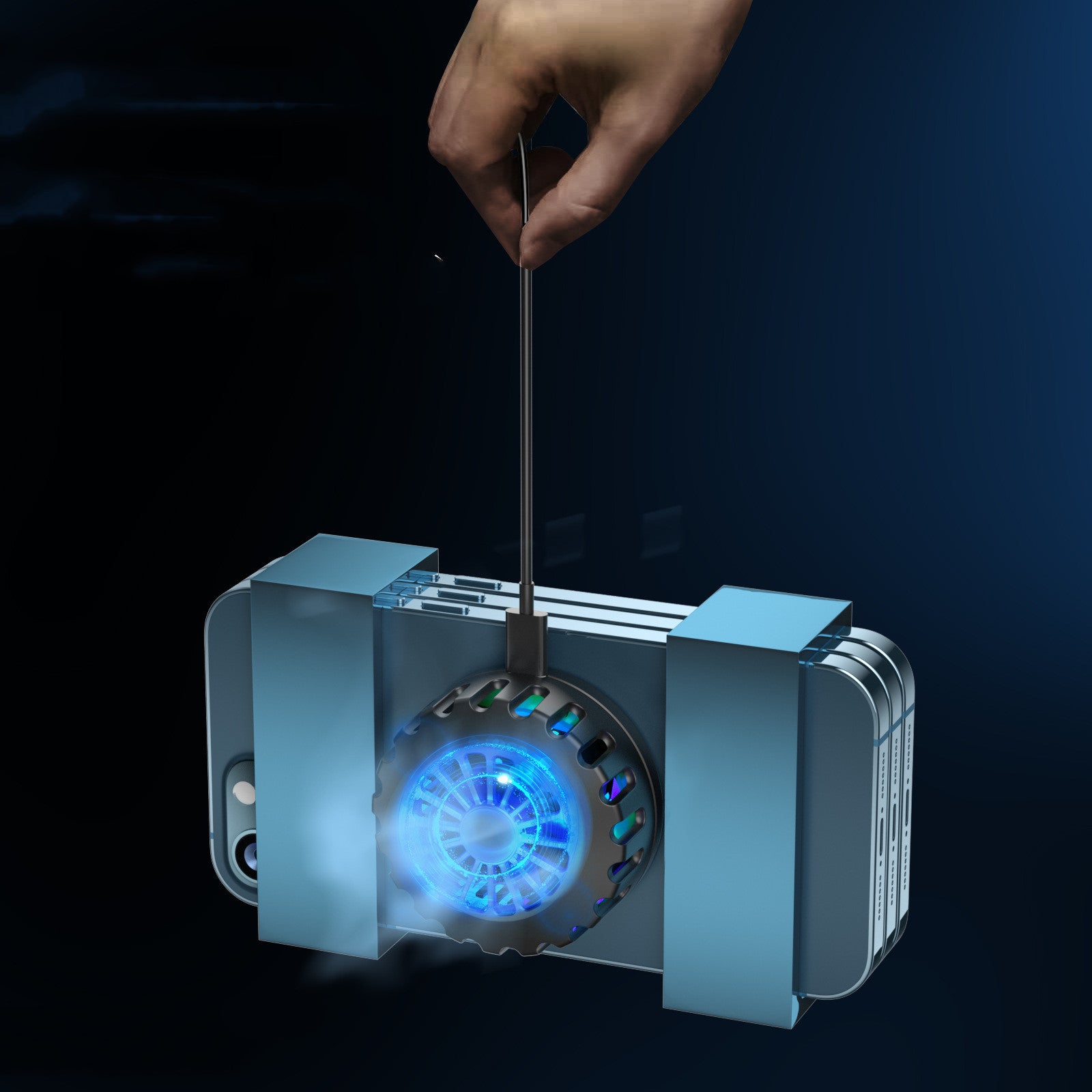 Magnetic Phone Cooler - Semiconductor Water Cooling Fan for Gaming