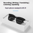 AI Translation Glasses - Smart Bluetooth Audio Glasses with Real-Time Translation