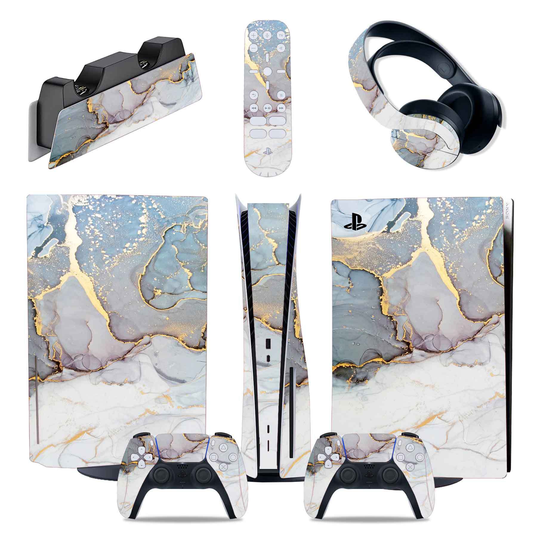 PS5 Skin Sticker Set - Full Body Console & Controller Vinyl Wrap