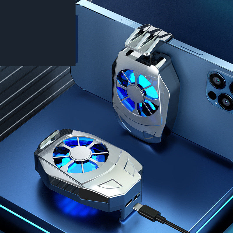 Mobile Phone Cooling Fan - USB Gaming Cooler with Stand