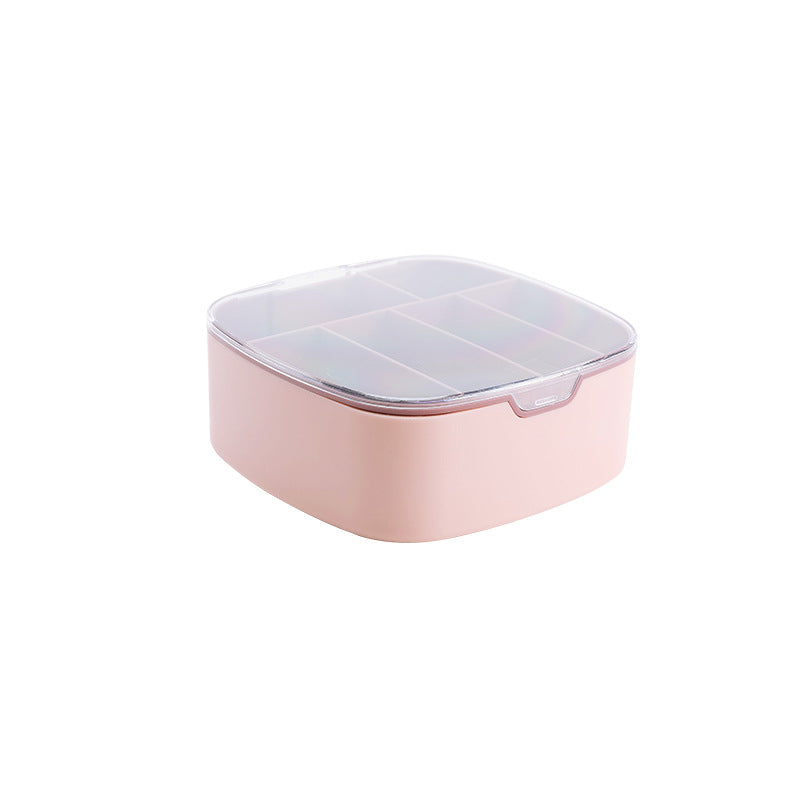 Charging Cable Storage Box - Dust-Proof Cable Management Organizer for Desk