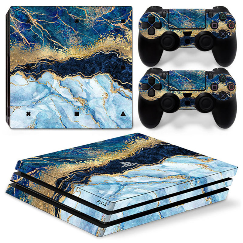 PS4 Pro Vinyl Skin Sticker - Console & Controller Protective Decal Set